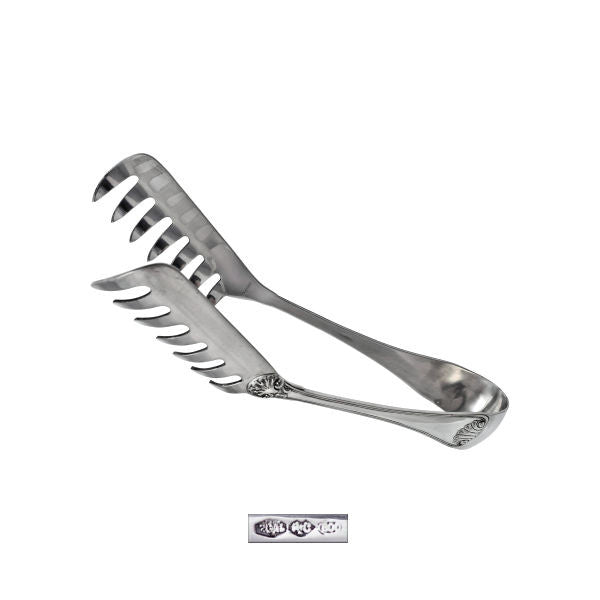 Piazza Stainless-Steel Pasta Tongs